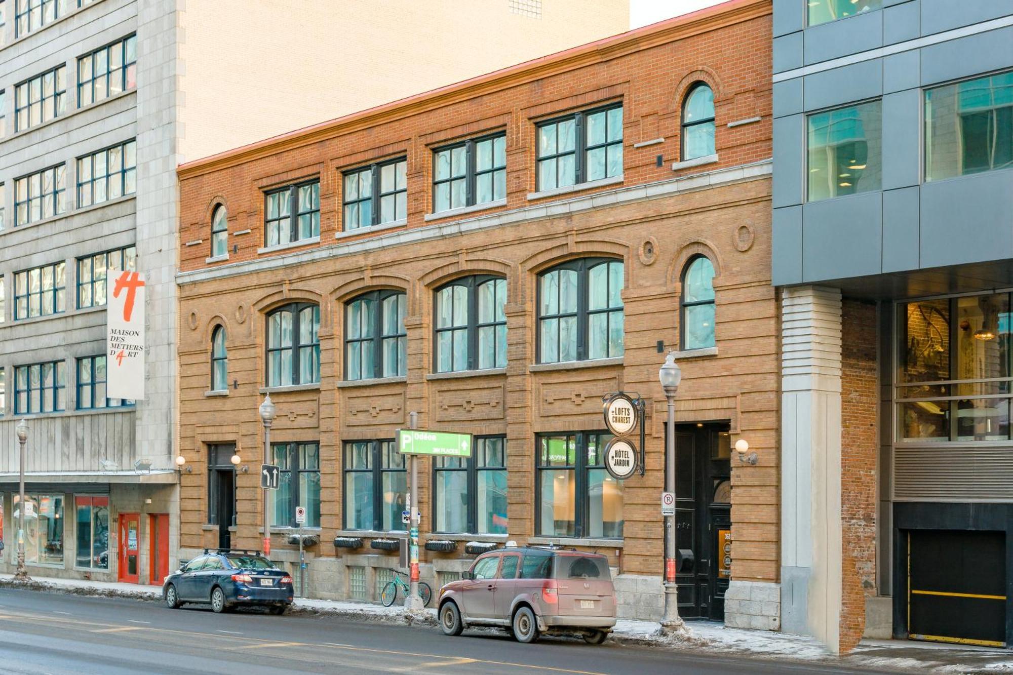 Hôtel du Jardin By Les Lofts Vieux-Québec Esterno foto